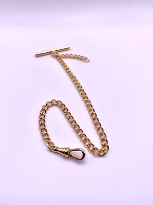 Pocket Watch Single Albert Gold Watch Not