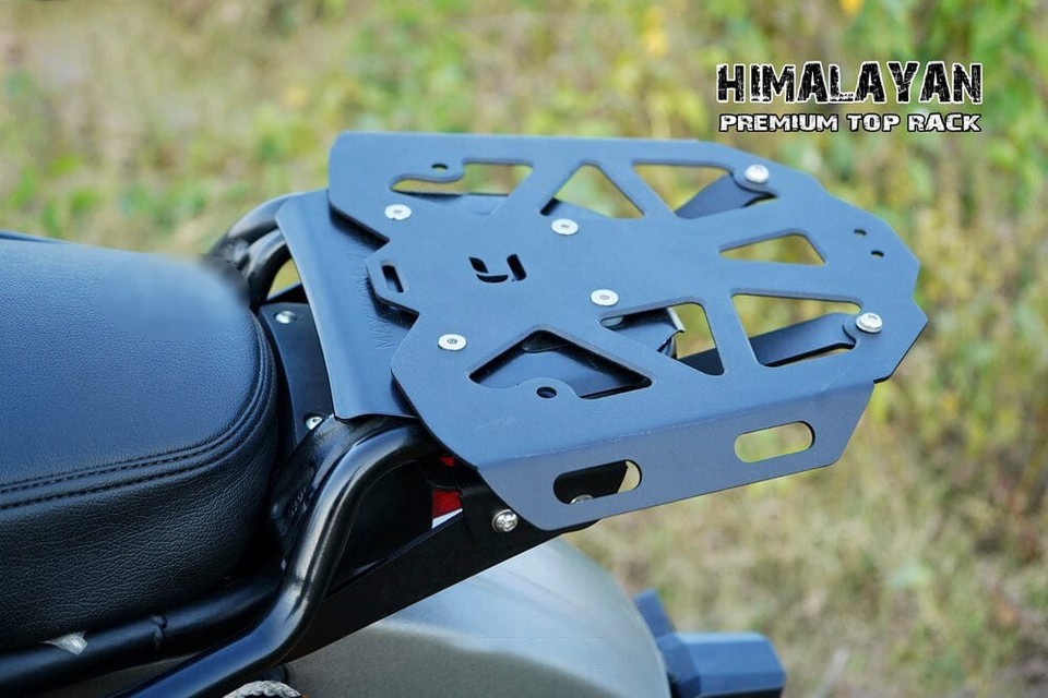 "TOP RACK, BLACK" FIT FOR ROYAL ENFIELD HIMALAYAN BS6 eBay