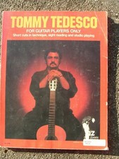 Tommy Tedesco For Guitar Players Only Instruction Music Book 1979