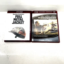 Stanley Kubrick's Full Metal Jacket HD-DVD 2006 and The Kingdom 2 Disc HD DVD