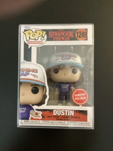 Dustin with 20-sided Die Funko Pop #1249 Stranger Things GameStop Exclusive