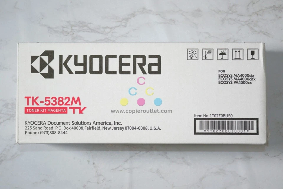 Nuevo kit de tóner magenta OEM Kyocera ECOSYS MA4000, PA4000 Series TK-5382M Foto 4 de 4