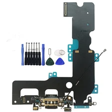  OEM Charger Charging Port Dock MIC Headphone Flex For IPhone 7 plus 5.5  Black