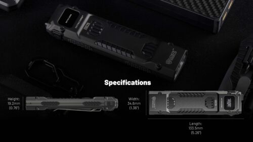 Nitecore EDC29 6500 Lumen USB-C Rechargeable Flat EDC Flashlight - Picture 9 of 11