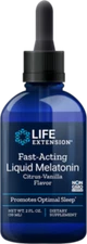THREE PACK SALE  Life Extension Fast-Acting Liquid Melatonin 3mg OGREBUNNY