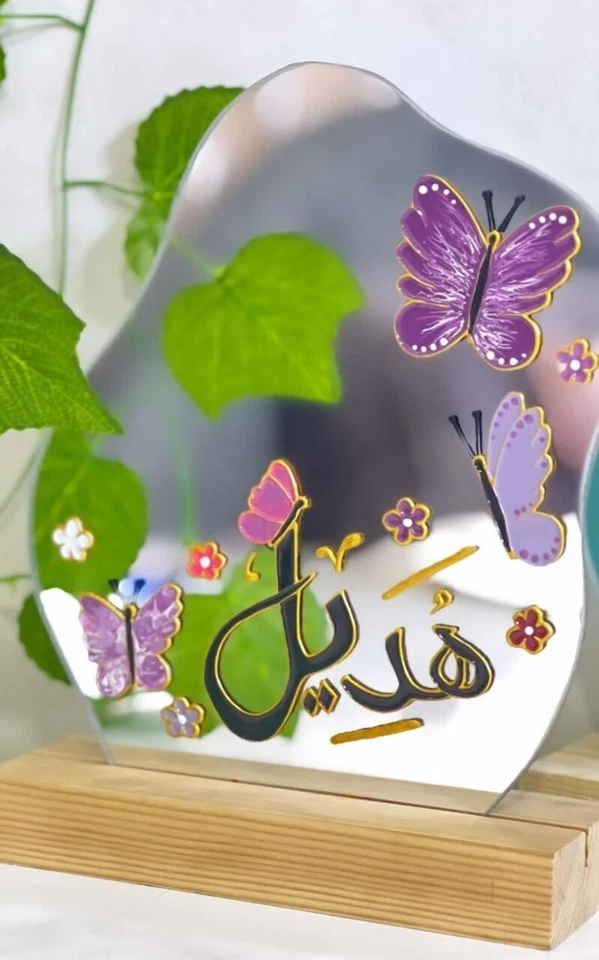 Very Special Handmade Mirror👧🌷🖼🎨🖌 - Image 4 of 4