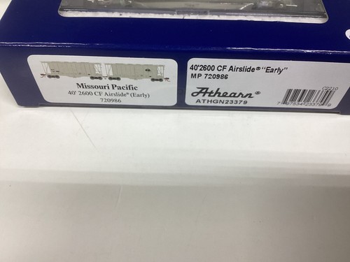 Athearn #23379 N scale “MP” early 40' CF Airslide hopper 2 pack - Picture 2 of 2