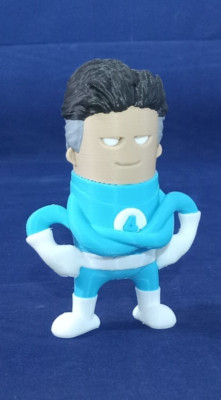 Mister Fantastic First Steps Miniature Figurine Model Fantastic Four Marvel F4