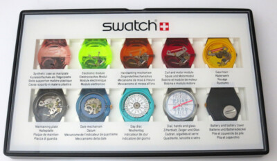 SWATCH 10 Step Production SHOWCASE - Swatch Spezial - CLUBPACK1