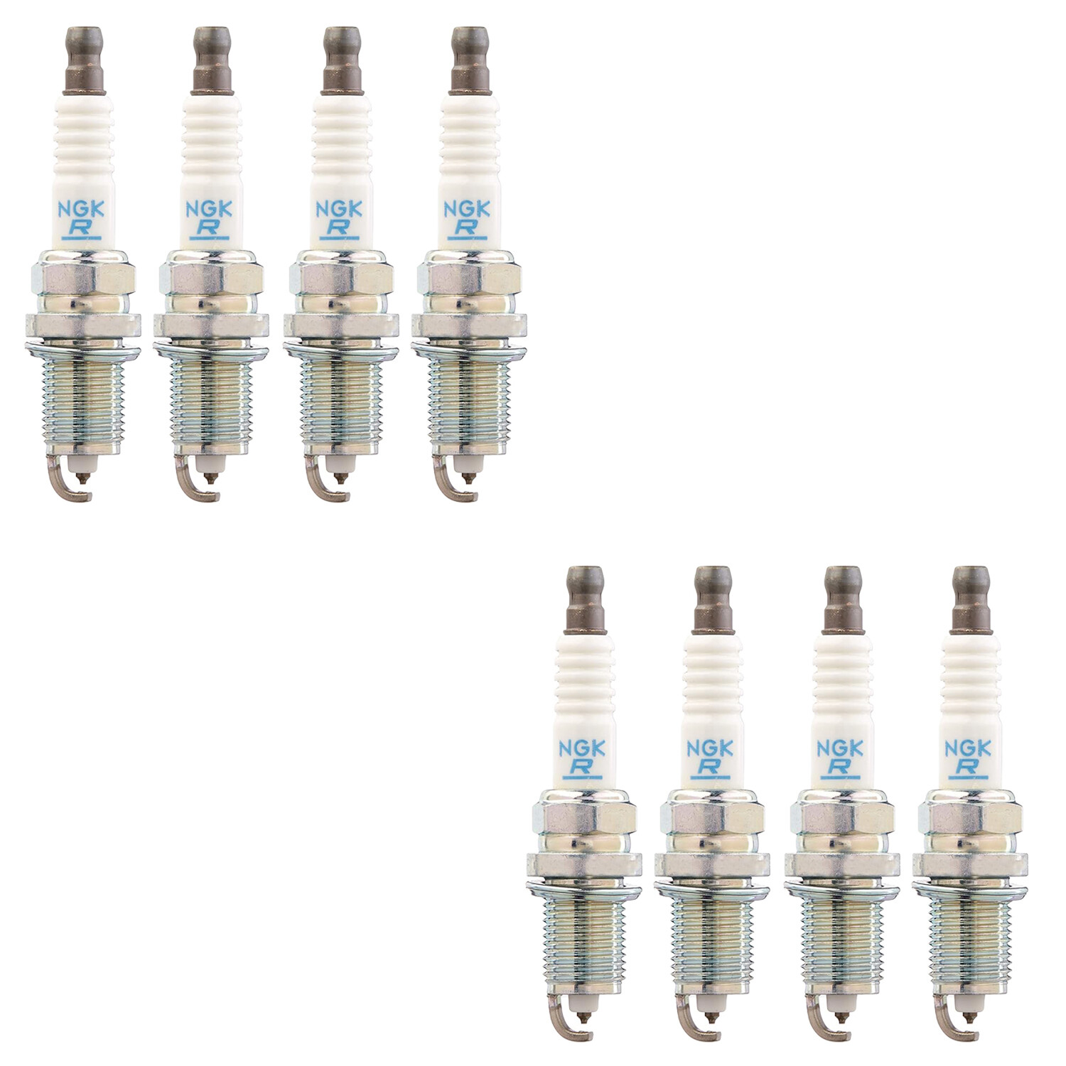 NGK Laser Platinum Spark Plug Set 8 Pieces PZFR5F-11 For Dodge Dakota 4.7 V8