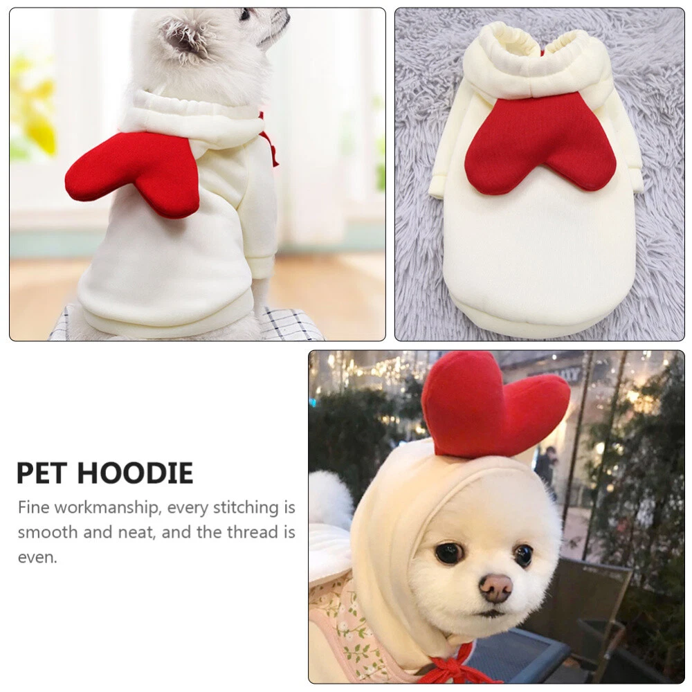 VETEMENTS Felpa cane gatto ragazzo gatto cane costume cane piccolo