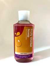 Bath  Body Works Fruity Sherbet Scoop Shower Gel/Body Wash 10 oz NEW
