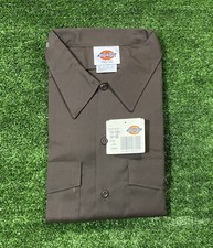 New With Tag Dickies Button Down Long sleeve Folded With Cardboard Size On tag