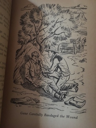 Gene Autry And The Badmen Of Broken Arrow Book 1951 1st Edition Fair To Poor Con - Picture 6 of 12