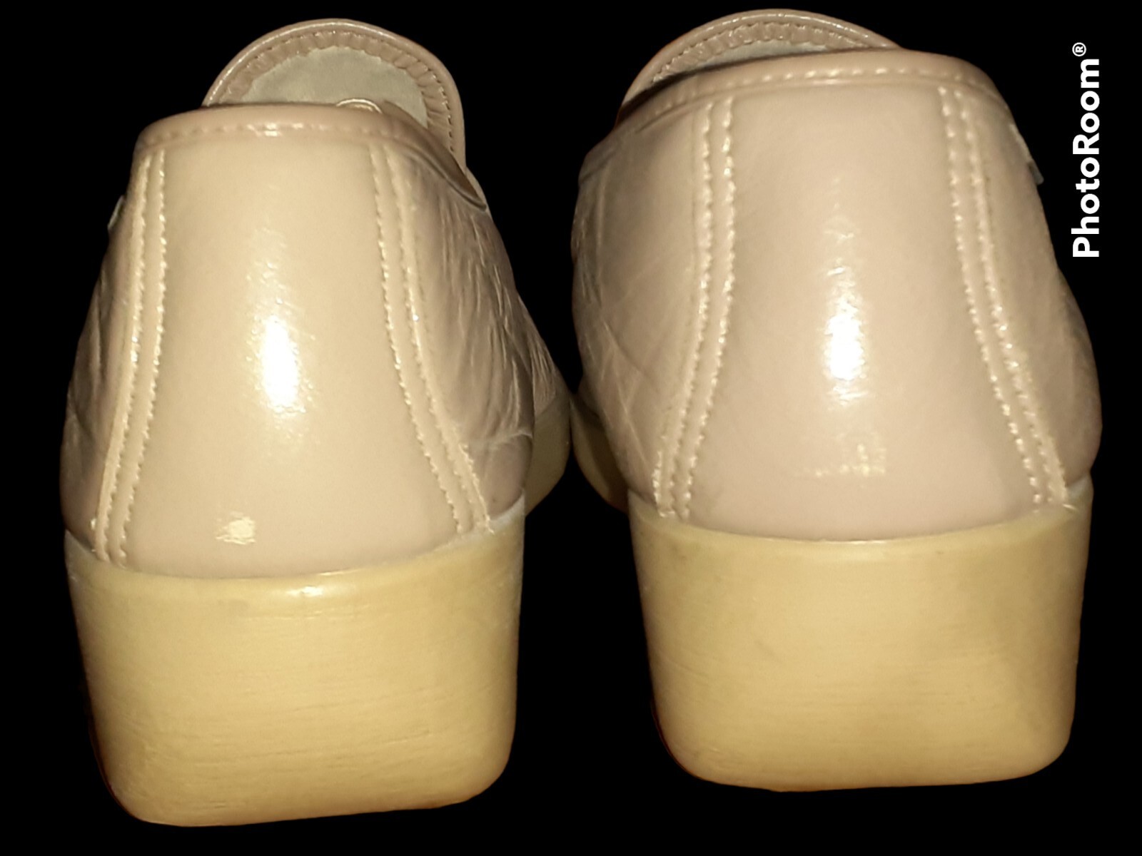 SAS Womens Slip On Tassle Loafer Taupe Leather Wedge Shoes Size 12 N