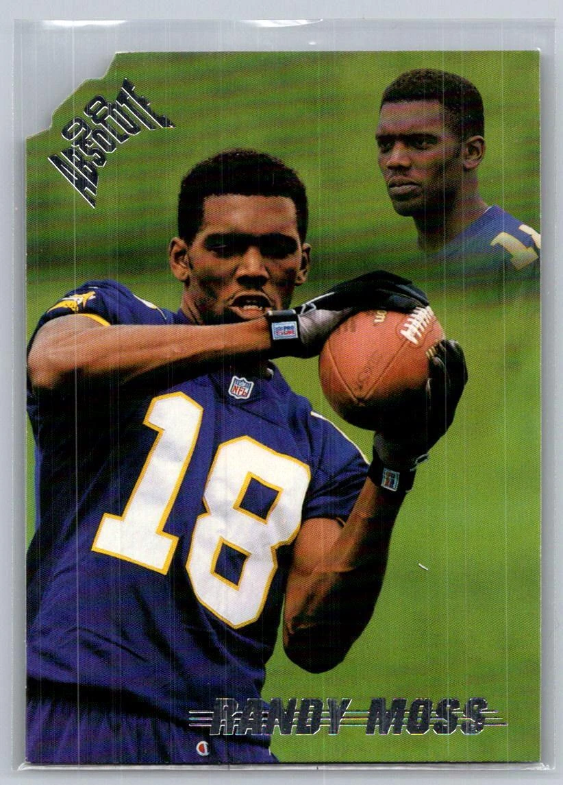 Randy Moss Playoff Absolute Retail #40 Red