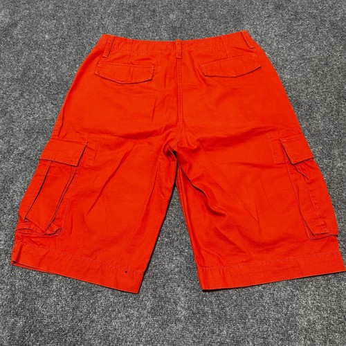 Gap Shorts Mens 30 Orange Cotton Mid Rise Cargo Pockets Casual - Picture 2 of 15