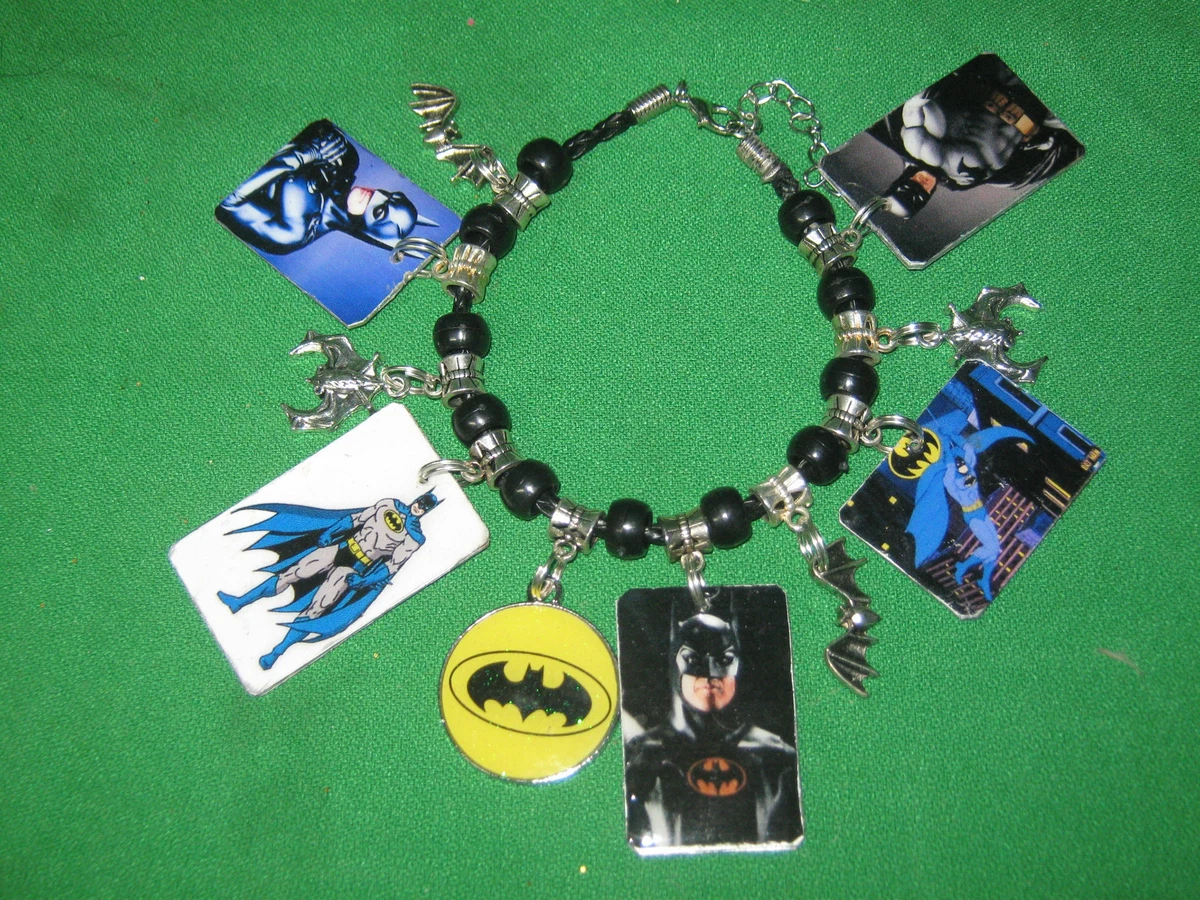 Batman Charm Bracelet Handmade