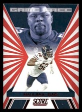 2021 Score #GF1 Khalil Mack Red Chicago Bears