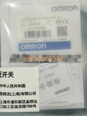 100% Test 1PCS Proximity Switch E2A-M12KS04-WP-D1 NEW #D3