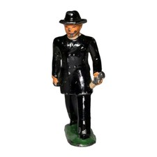 Barclay Toy Soldier B167 Minister Walking Minister Preacher Priest Dimestore