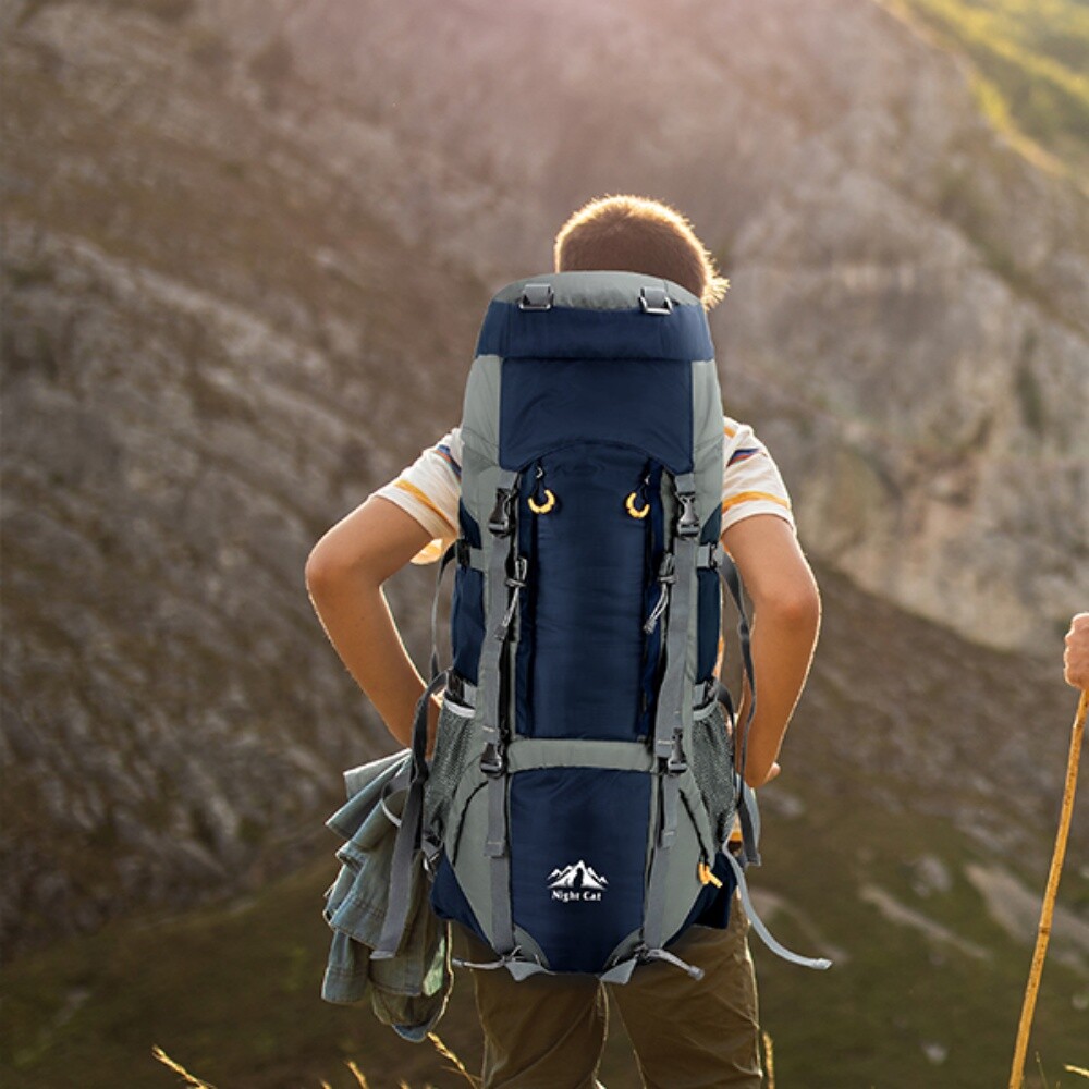90L Large Travel Backpack Waterproof Outdoor Rucksack Adults