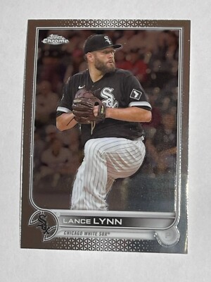 2022 TOPPS CHROME LANCE LYNN #60 PITCHER CHICAGO WHITE SOX BASEBALL CARD