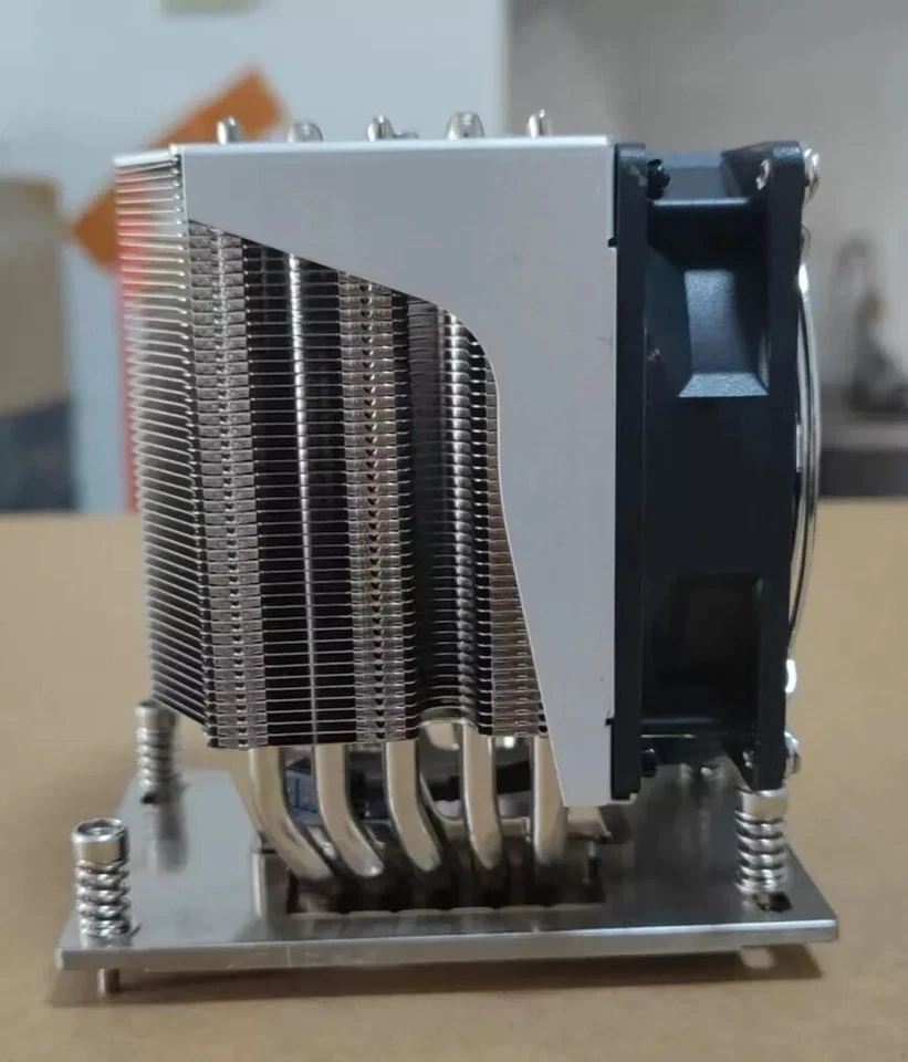 4u-sp3 AMD Threadripper -tr4 5 tubes AMD epyc server cooler - Image 3 of 3