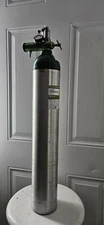 Air Liquefaction Medical Oxygen Tank Size E UN1072 Empty Tank W/ Regulator *