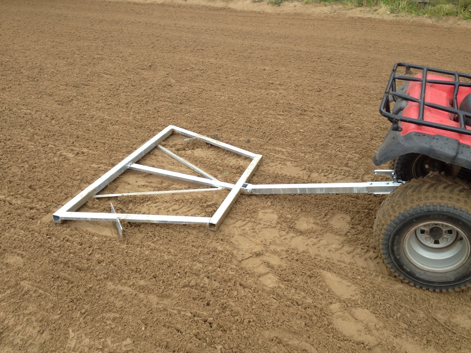 Horse Arena Leveller Menage Grader Paddock Sand School Rake Tractor ...