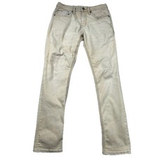 BKE Jeans Mens 30x32 (fits 28x31) Jake Straight Tan Brown Beige Denim 5-Pocket