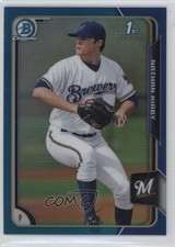 2015 Bowman Draft Chrome Blue Refractor 63/150 Nathan Kirby #145 1u6