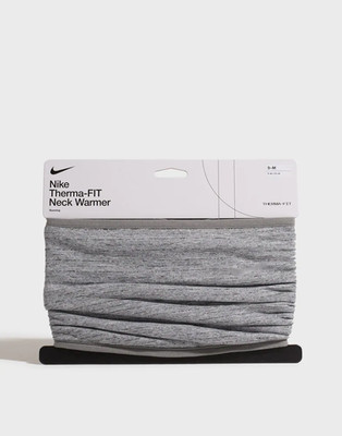NIKE THERMA-FIT RUNNING NECK WARMER Unisex Gray Large/XLarge #1002592