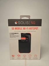 Solis 5G WiFi Mobile Hotspot for Travel Local and International Coverage Router