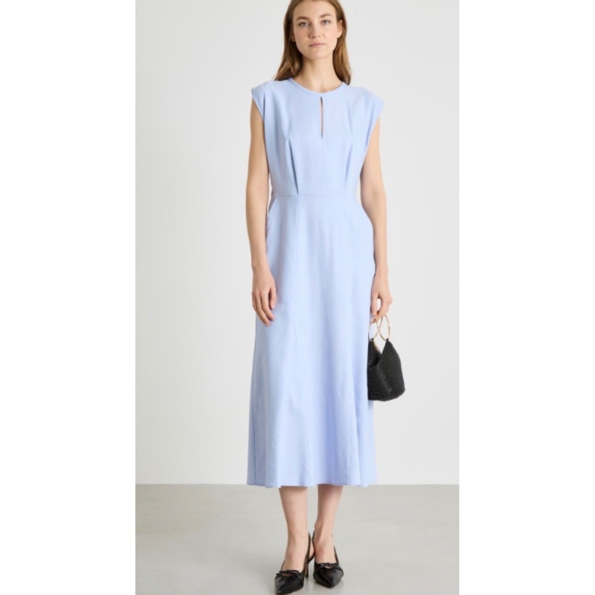 red strappy midi dress Sun Island Strappy Midi Dress