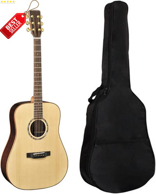 41in Acoustic Guitar Bag Adjustable Strap Fits Acoustic Electric Bass - US