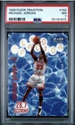 1998-99 Fleer Tradition Michael Jordan #142 Bulls PSA 7 NM Chicago Bulls Card