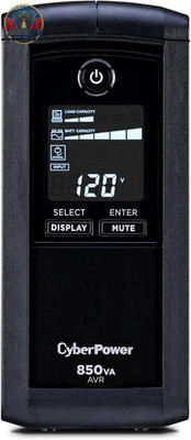 Cyberpower CP850AVRLCD Intelligent LCD UPS Battery Backup and Surge Protector, 8