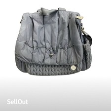 Happ Levy Backpack Ash Blue Diaper Bag Unisex Medium Quilted Design