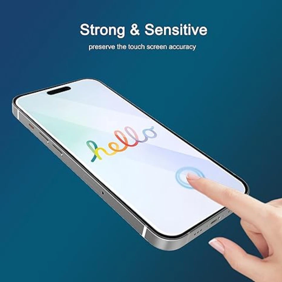 Ailun 4326558657 Screen Protector for iPhone 7 Plus, 8 - Clear (3 Pack) - Image 2 of 4