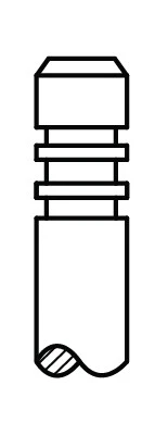 V94080 ENGINE EXHAUST EX VALVE AE 4PCS FOR SKODA OCTAVIA I,FABIA I,SUPERB I - Image 2 of 4