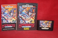 Streets of Rage (Sega Genesis, 1991) Authentic Game Cartridge, CIB Complete