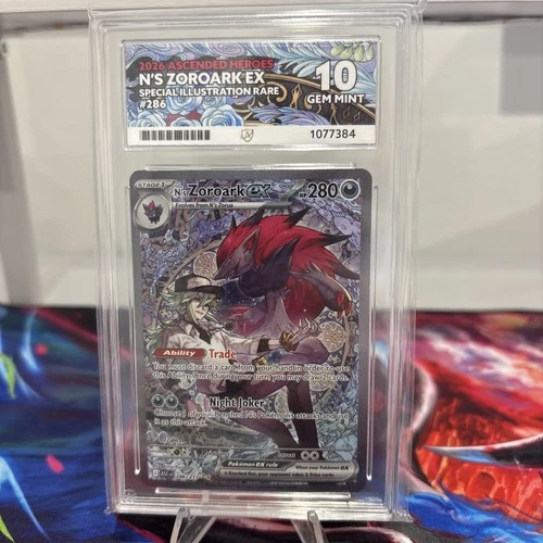Pokémon TCG N's Zoroark 286/217 Ace 10 Ascended Heroes