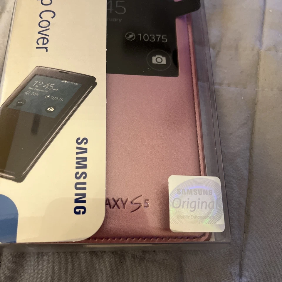 Capa flip para Samsung Galaxy S5 S-View - Imagem 3 de 4