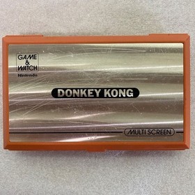 Nintendo Game&Watch Multi Screen DONKEY KONG LSI LCD Electronic Game 1982 Works
