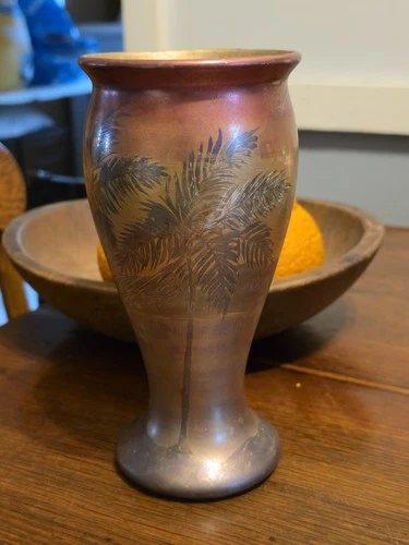Weller Pottery  8 1/2 Lasa Vase EXCELLENT CONDITION