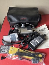 Sharp VL-SD20U MiniDV Camcorder 100X Zoom Sony DVC Video Transfer Needs Battery