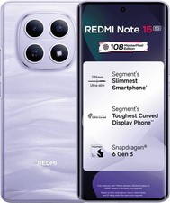 Redmi Note 15 5G Factory Unlocked Dual SIM 8GB 256GB Purple Global Version