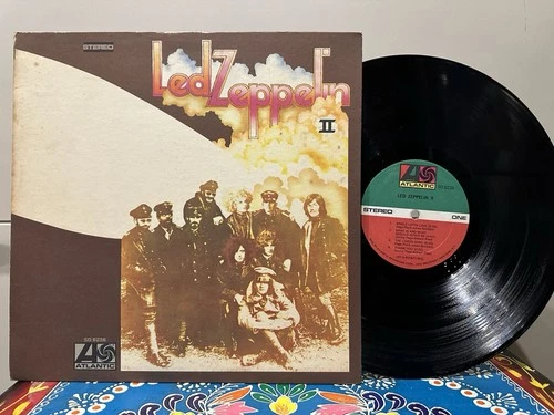 LED ZEPPELIN II RL Robert Ludwig Hot Mix LP ATLANTIC SD 8236 1969 Hard Rock