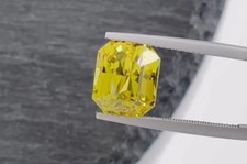 9.67ct Gorgeous Huge 100% Natural Yellow Chrysoberyl
